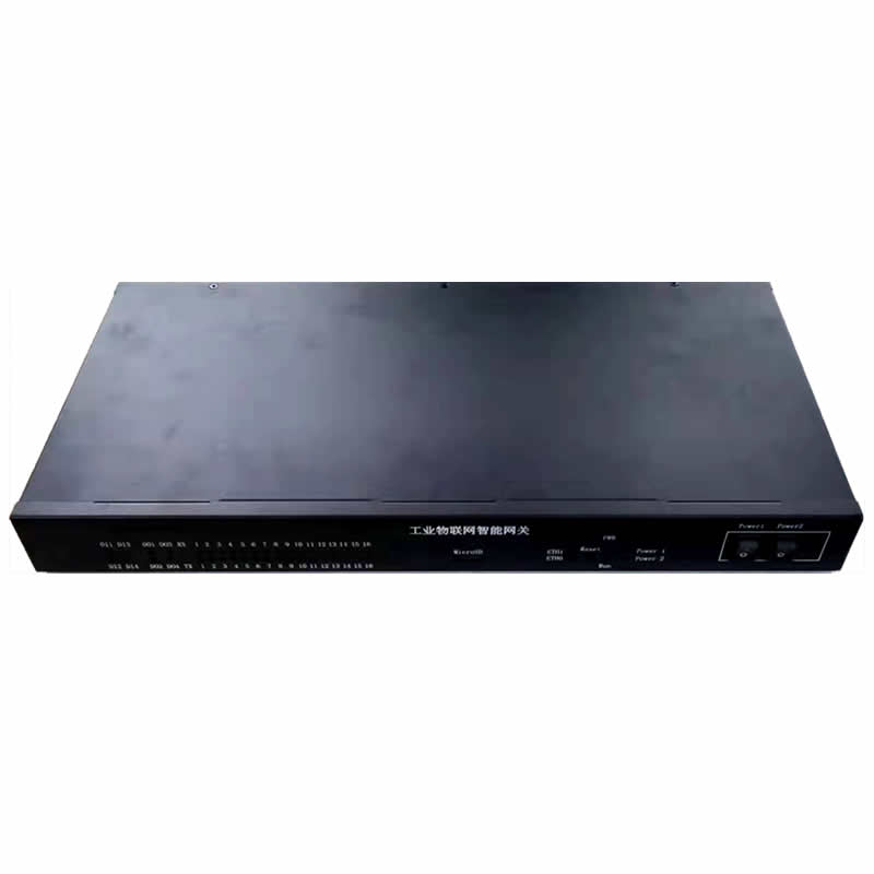 16路RS232/485機(jī)架式大系統(tǒng)容量工業(yè)級(jí)物聯(lián)網(wǎng)關(guān)通訊管理機(jī) 歐鑫通HPC-7316