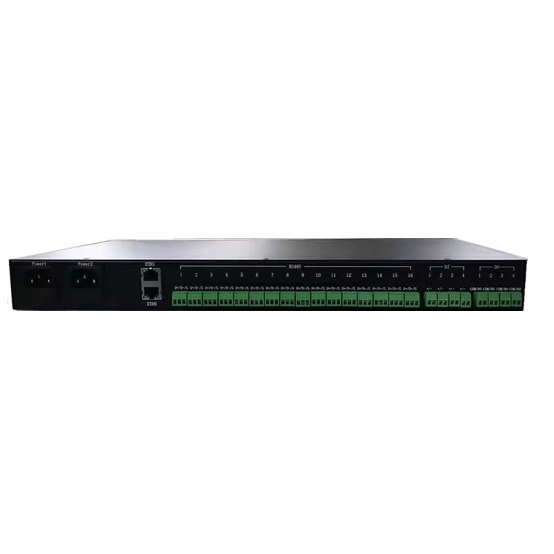 16路RS232/485機(jī)架式大系統(tǒng)容量工業(yè)級(jí)物聯(lián)網(wǎng)關(guān)通訊管理機(jī) 歐鑫通HPC-7316