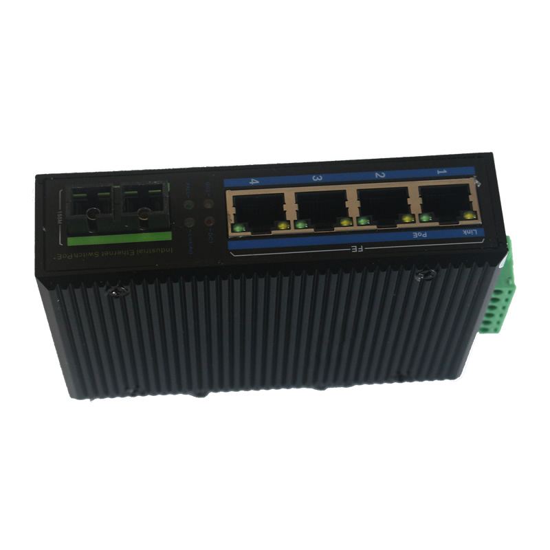 1光4電百兆工業(yè)級(jí)以太網(wǎng)交換機(jī) OX-205-1S4T-SC20