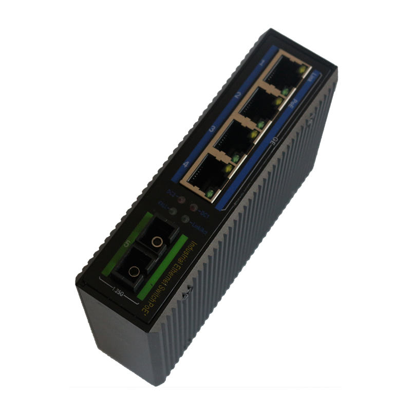 1光4電千兆工業(yè)級(jí)以太網(wǎng)交換機(jī) OX-205G-1GS4GT-SC20