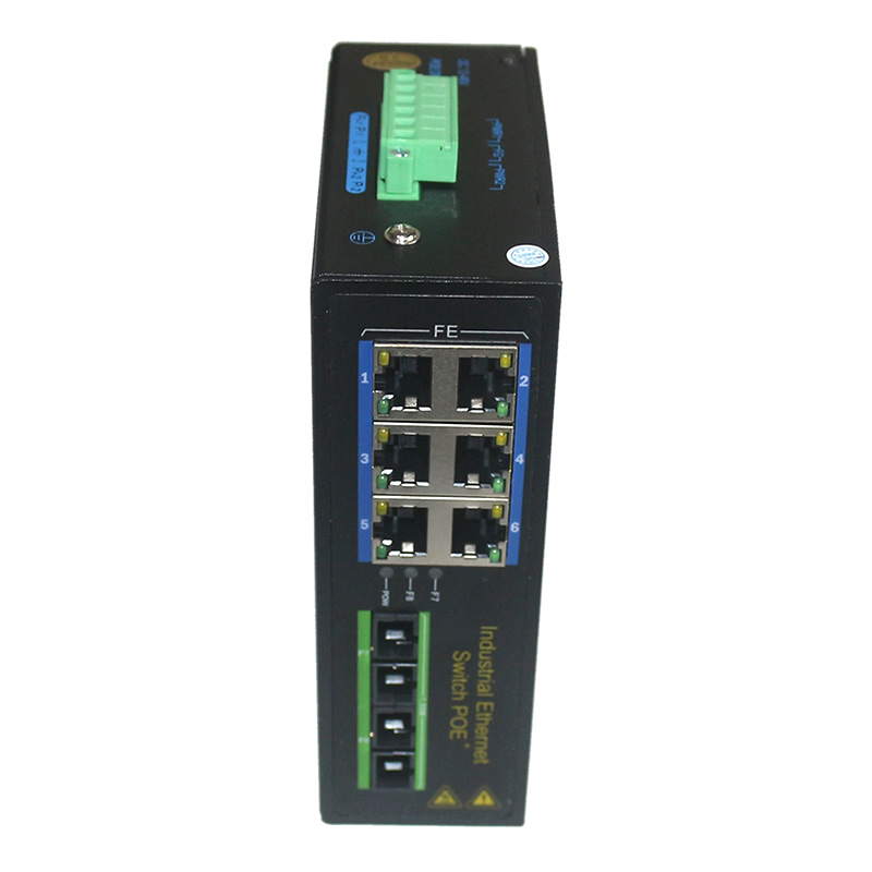 百兆2光6電工業(yè)級(jí)以太網(wǎng)交換機(jī) OX-208-2S6T-SC20