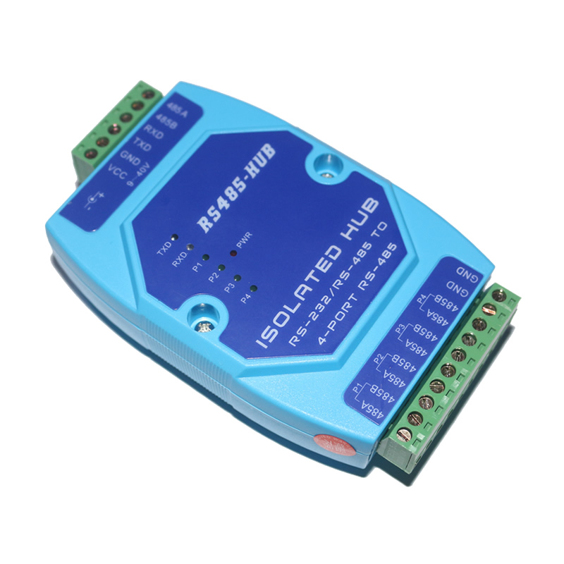工業(yè)級RS232/RS485轉(zhuǎn)4口RS485集線器 OX-324