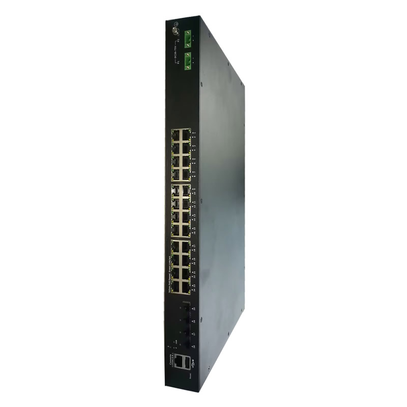 工業(yè)級全千兆28口二層管理型4光24電交換機 OX-6228G系列