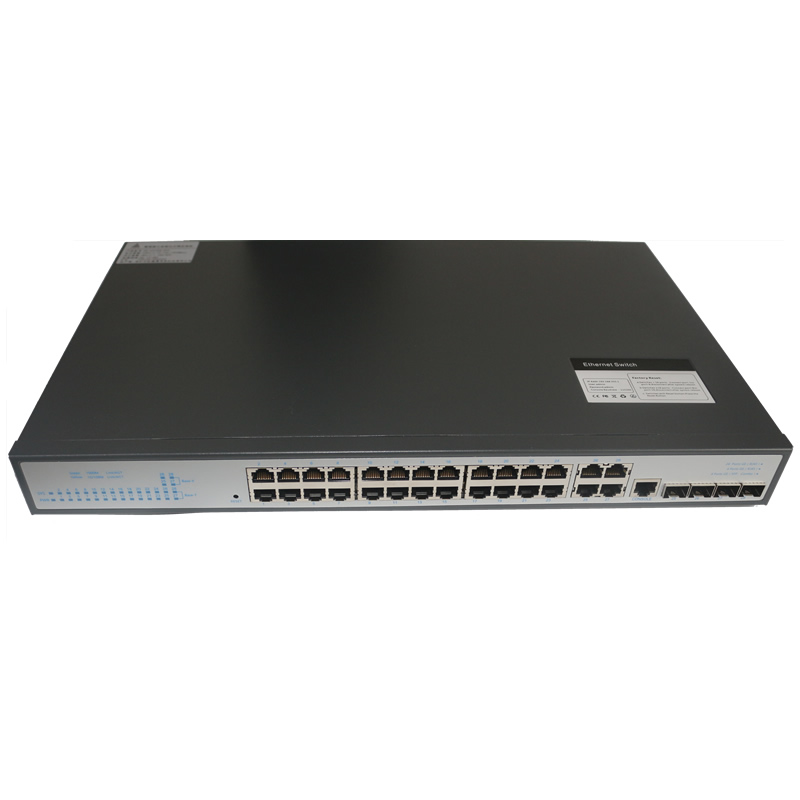 28 port gigabit 4-photonic 24 grid tube switch OX-6424GS-SFP