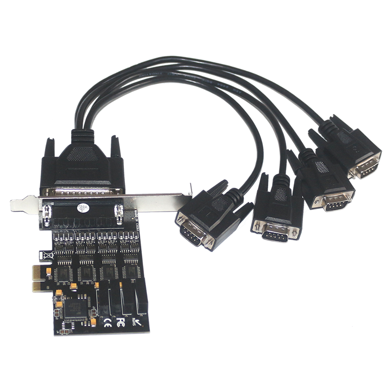 4口RS-485/422 PCI-E光電隔離高速多串口卡 OX-MSC624I