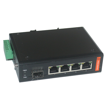 工業(yè)級百兆1光4電以太網(wǎng)交換機 OX-205-1P4T
