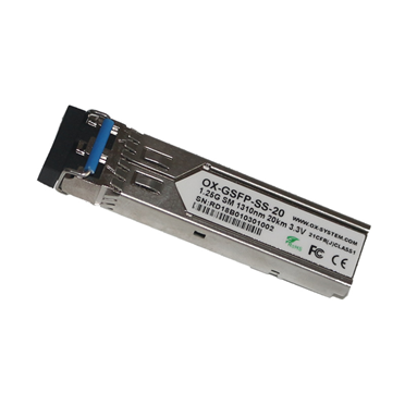 工業(yè)級(jí)千兆SFP單模光纖模塊 OX-GSFP-SS-20